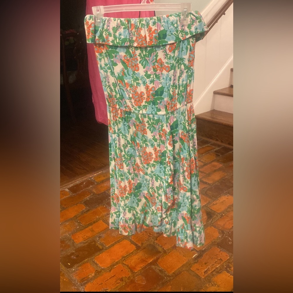 Lilly Pulitzer size M strapless knit dress